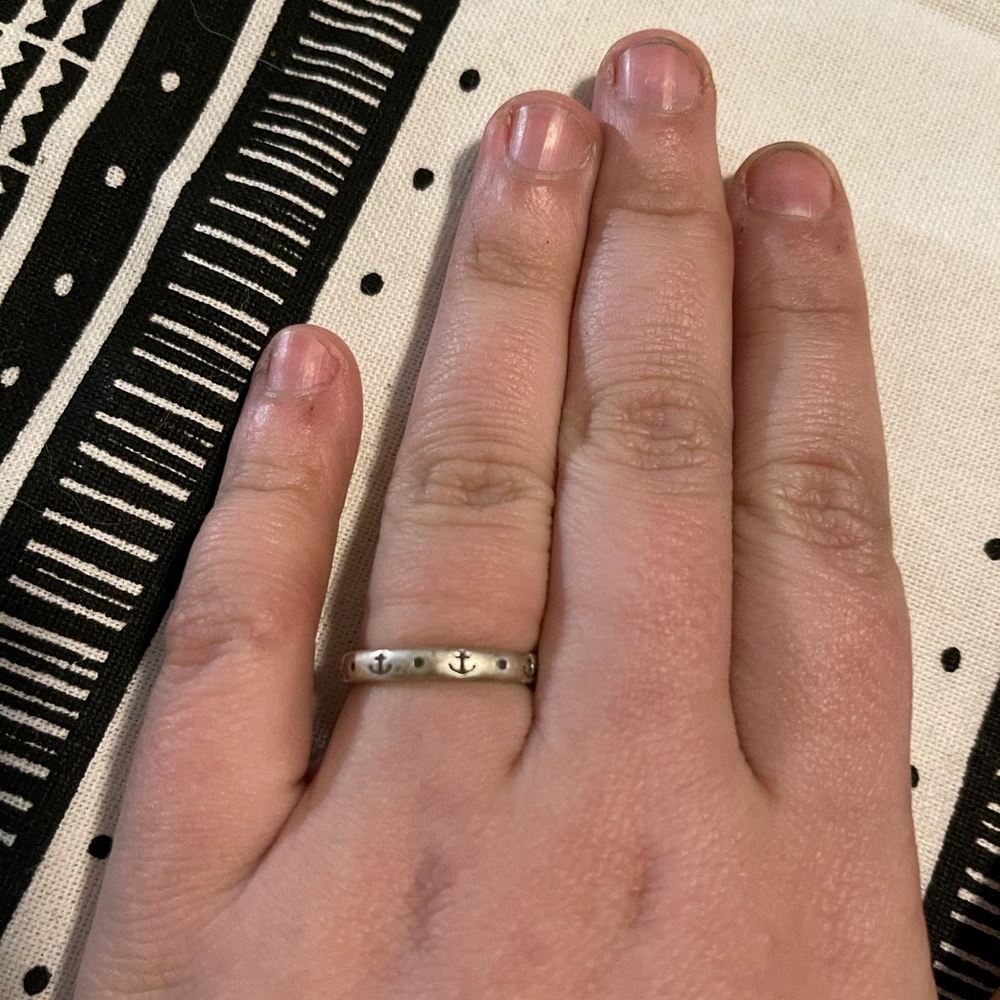 James Avery Anchor Ring